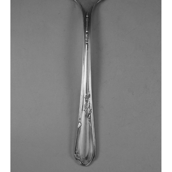 Wm A Rogers A1 Plus Meadowbrook Silverplate1936 Pierced Pie Server Oneida Silver - Picture 3 of 6